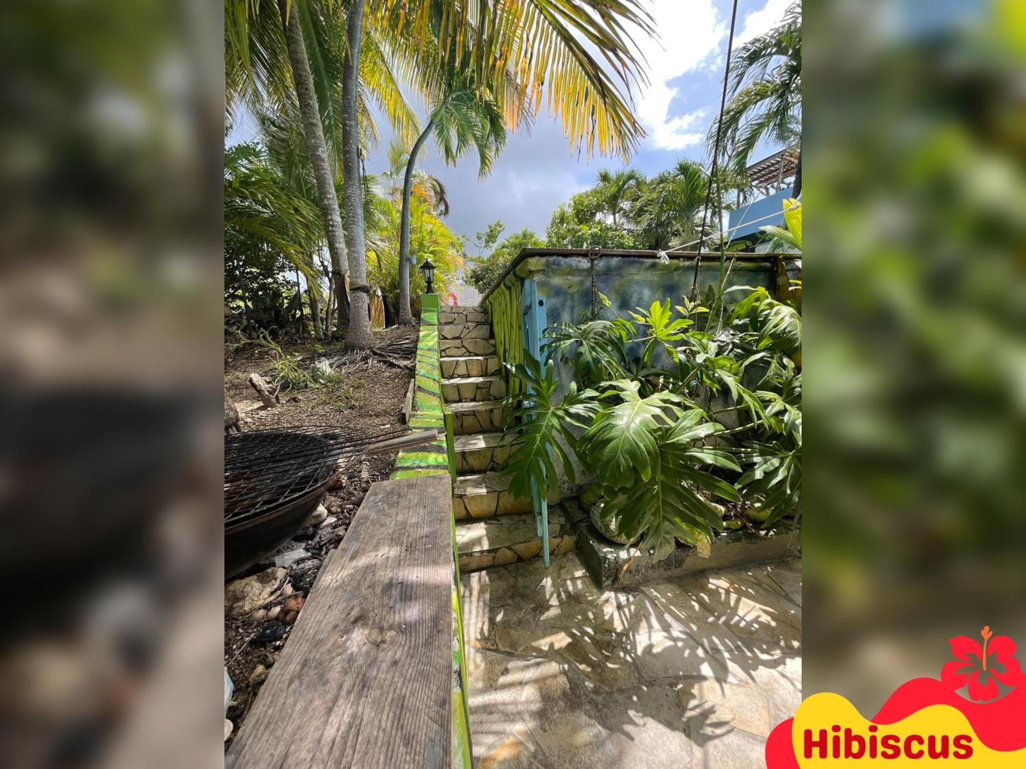 Villa Ti Bwa Carbet Cocon Dedans-Dehors Avec Roof Top En Guadeloupe Sainte-Anne  Zimmer foto